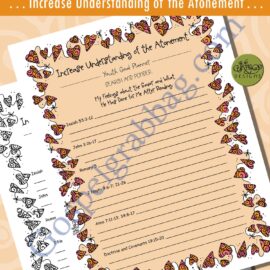 ATONEMENT Increase Understanding PLANNER