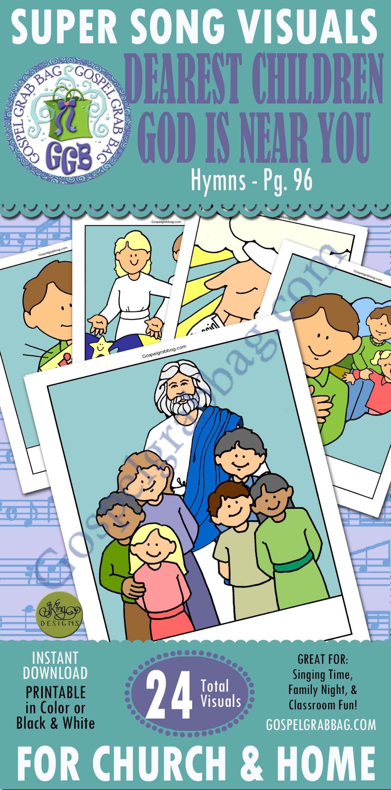 Dearest Children God Is Near You SONG VISUALS