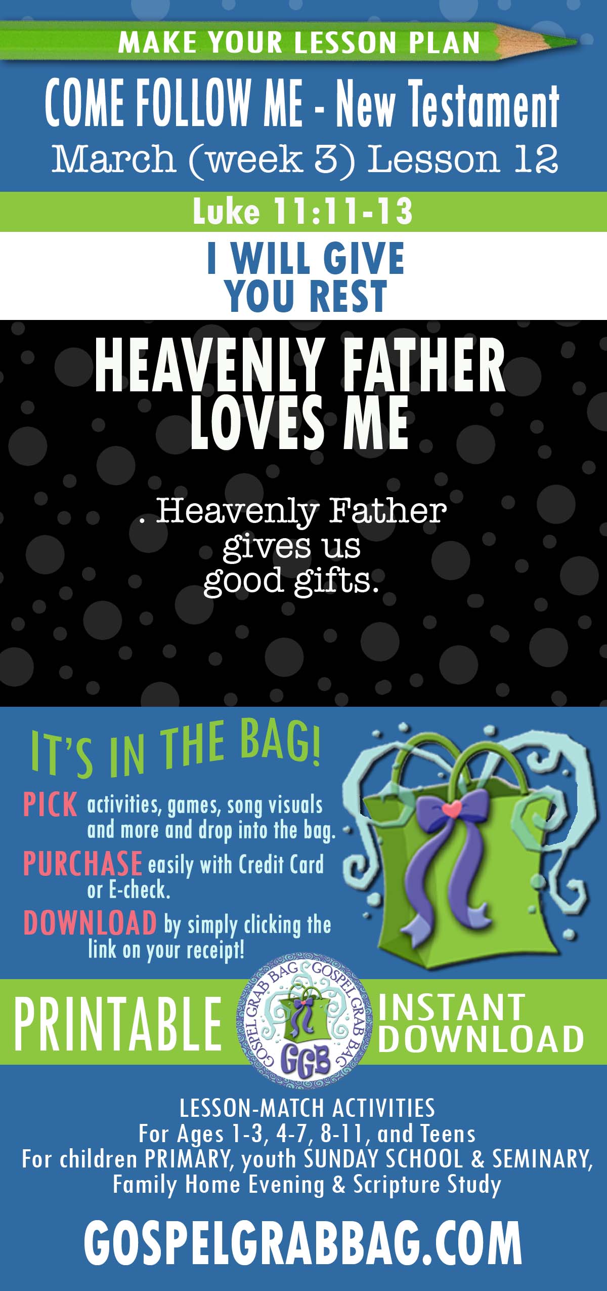 Come Follow Me - New Testament - March Lesson Helps