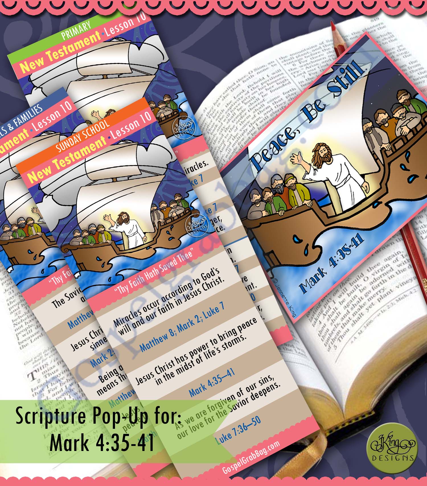 Scripture Scholars For Come Follow Me Activities "Thy Faith Hath Saved Thee"