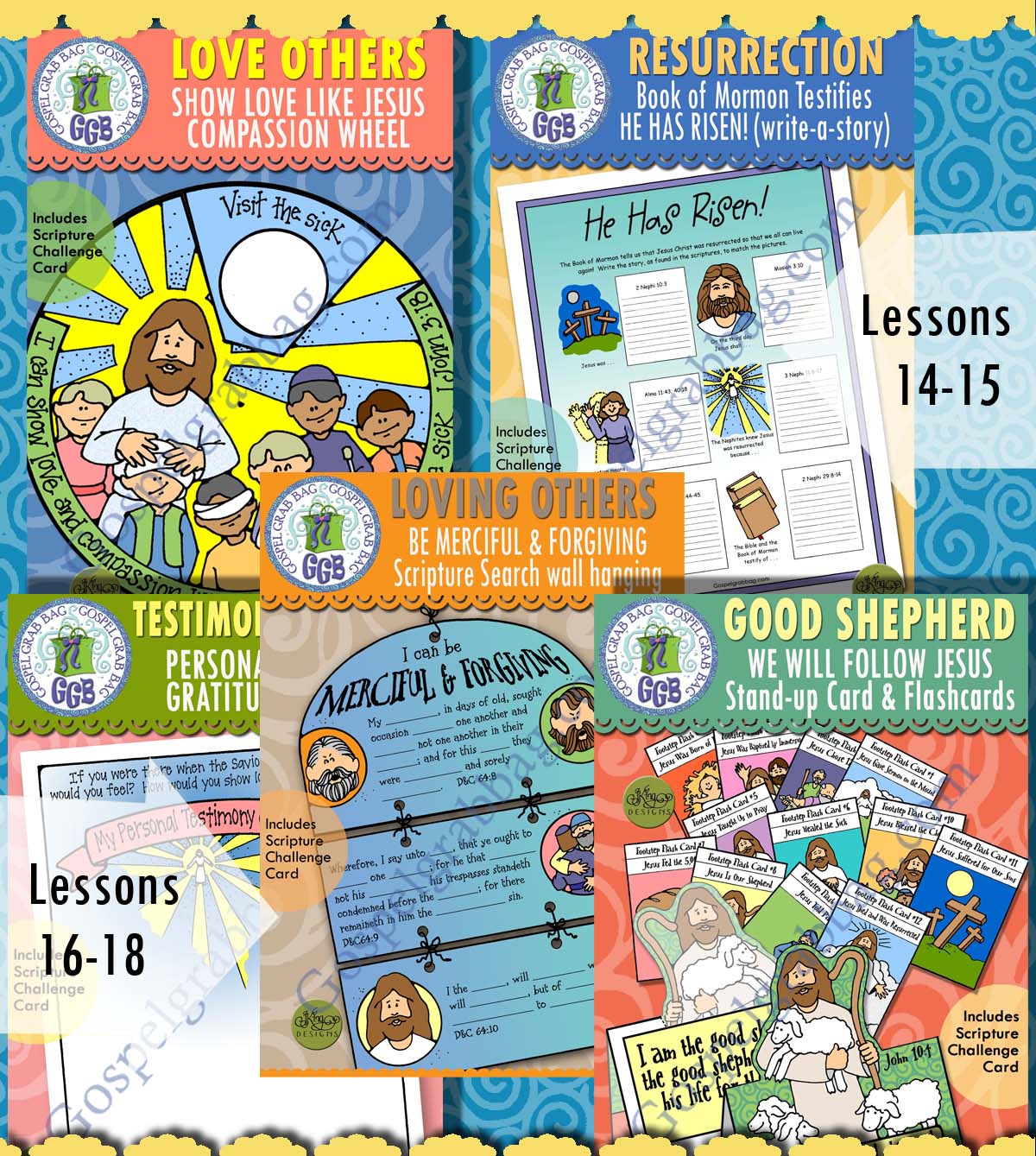 Ages 8-11 Activities for April - New Testament COME FOLLOW ME