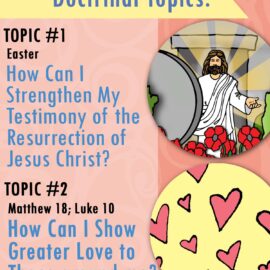 ACTIVITIES FOR Youth Doctrinal Classes - New Testament - April