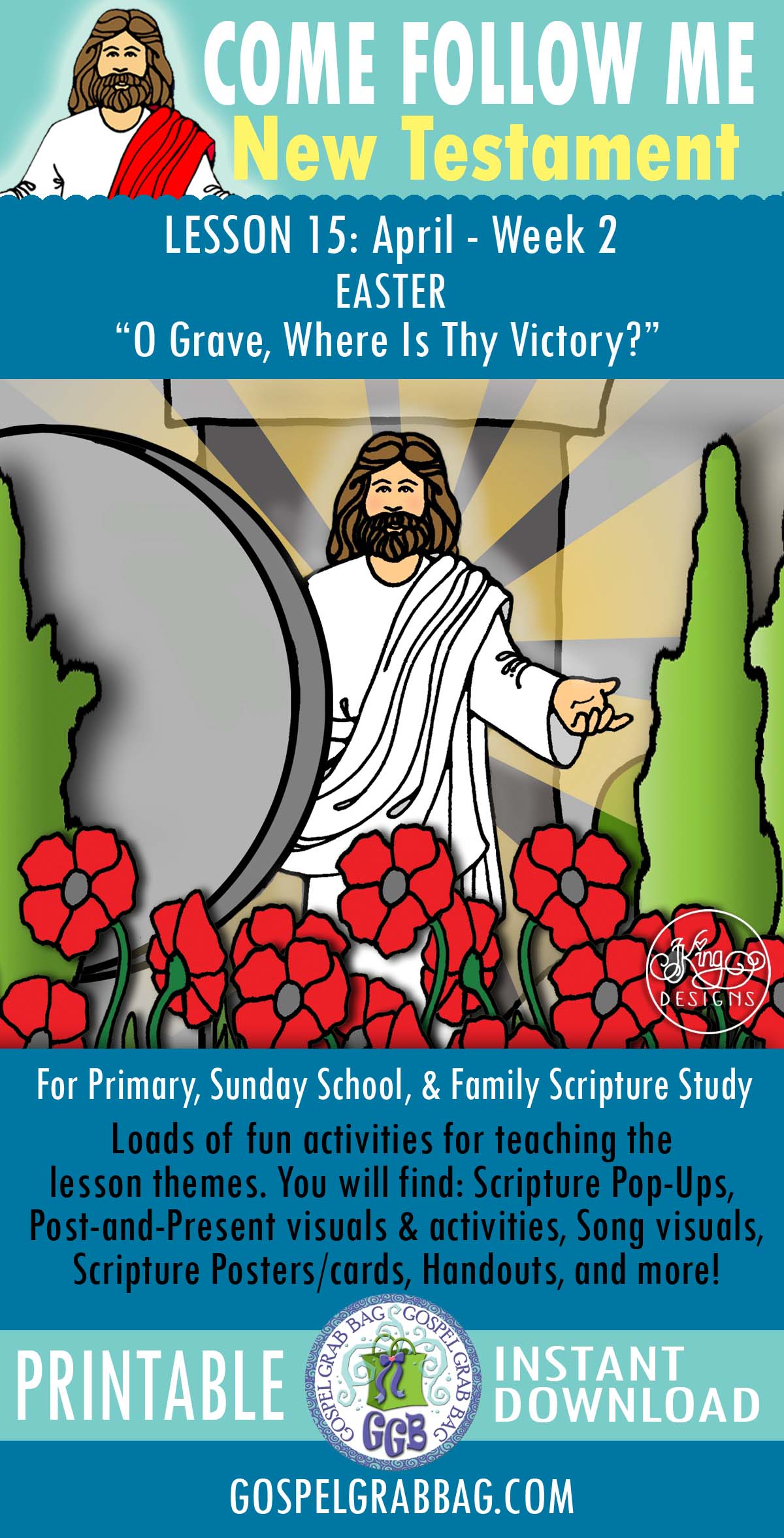 "O Grave, Where Is Thy Victory" Come Follow Me LESSON ACTIVITIES