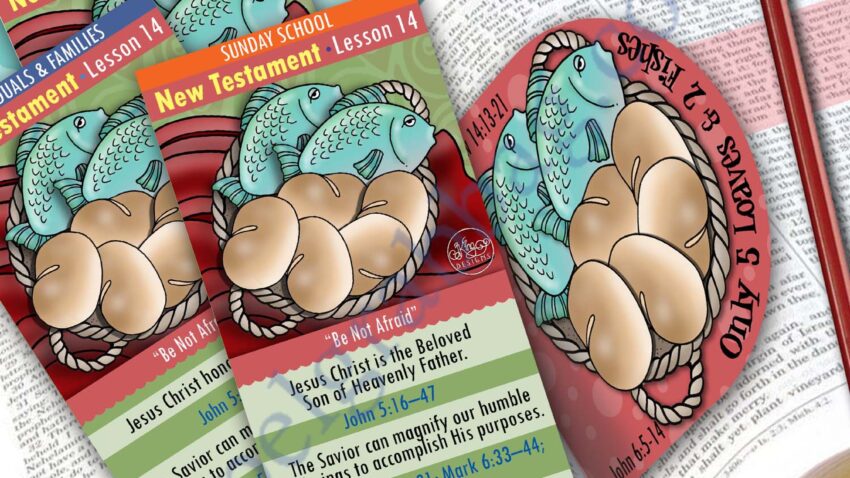 "Be Not Afraid" Come Follow Me Scripture Scholars bookmark and pop-up