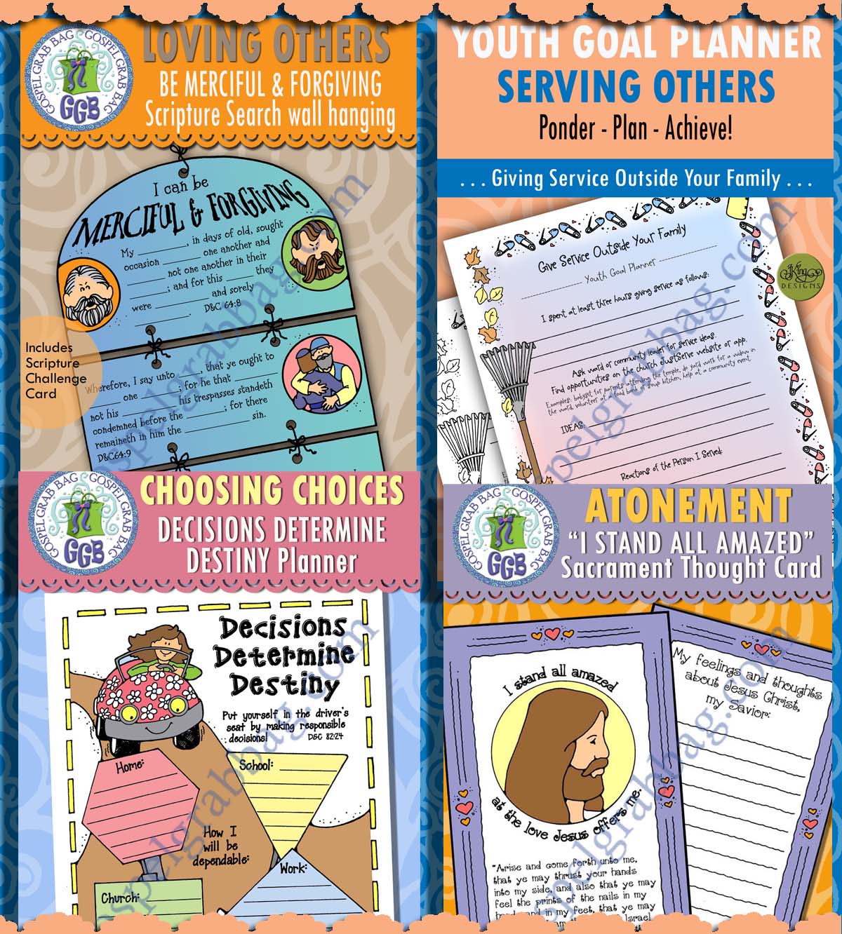 "What Shall I Do to Inherit Eternal Life?" Sunday School week 1 BUNDLE - April Come Follow Me