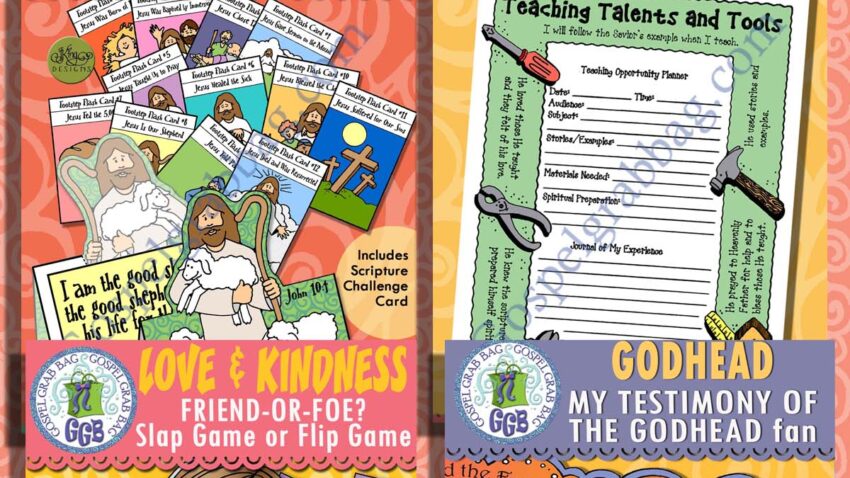 "I Am the Good Shepherd" Sunday School week 1 BUNDLE - April Come Follow Me