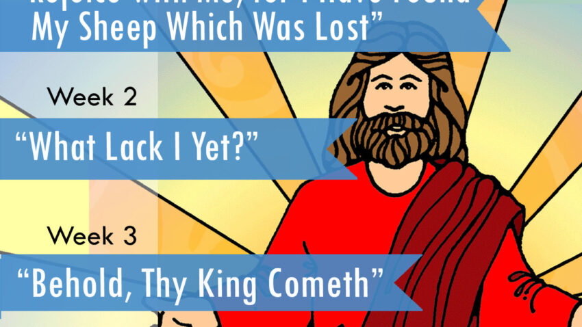 SUNDAY SCHOOL Youth Come Follow Me Activities - May - New Testament