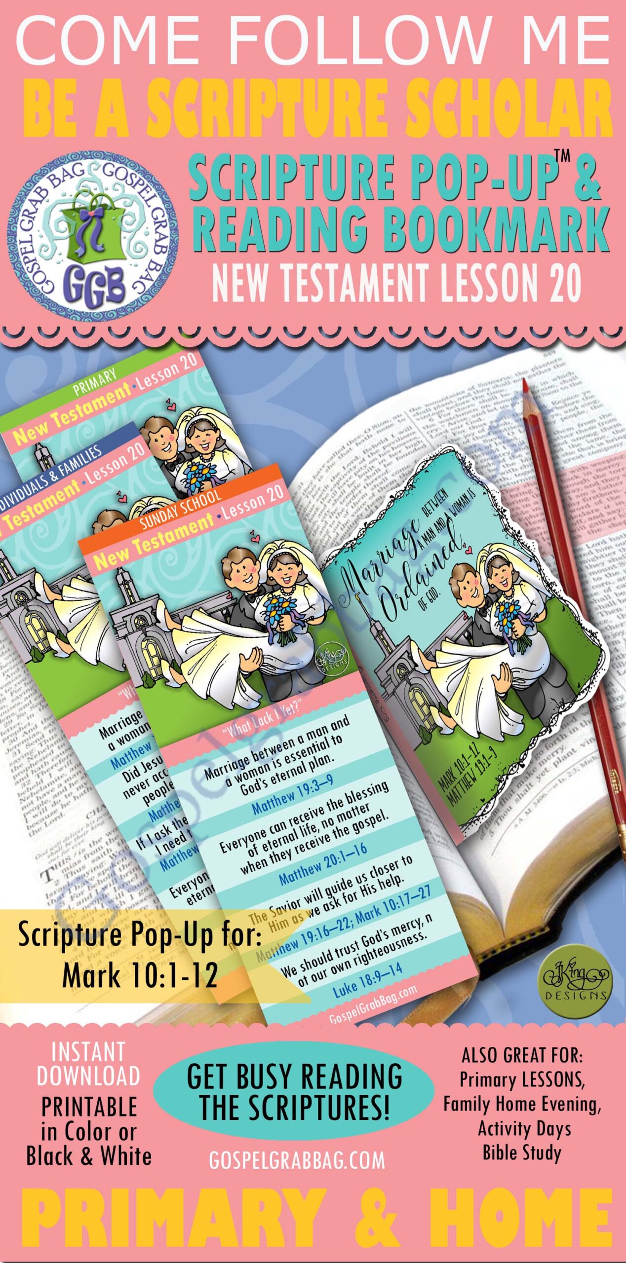 Scripture Scholars - “What Lack I Yet?” Eternal Temple Marriage