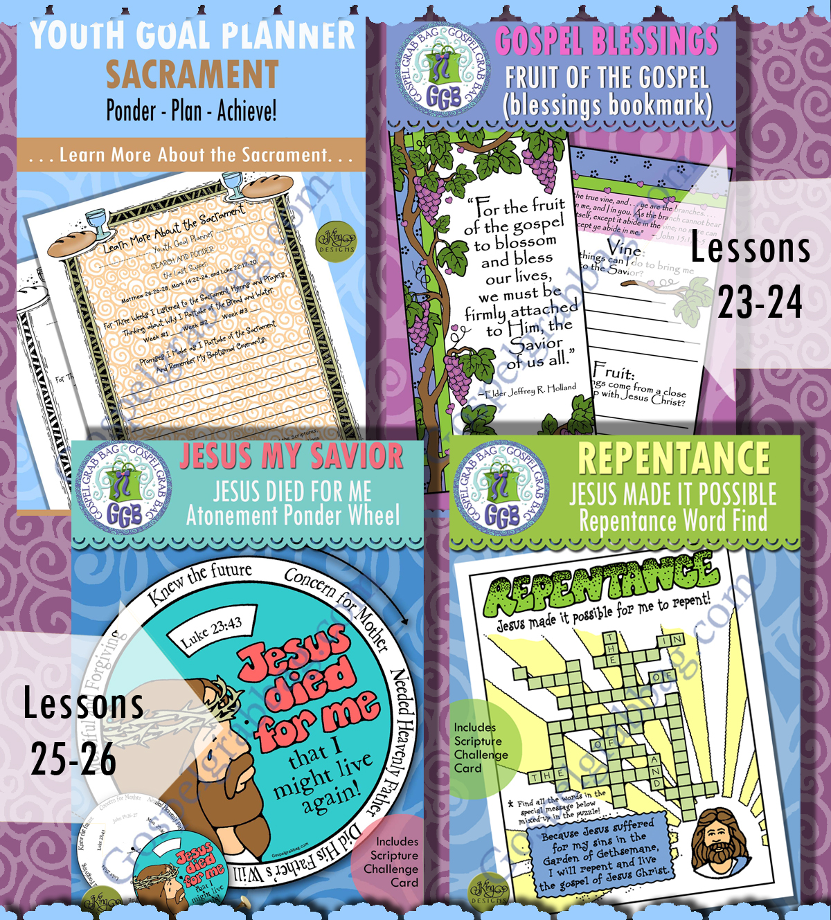 Ages 8-11 Come Follow Me - New Testament - June - Lesson Activities
