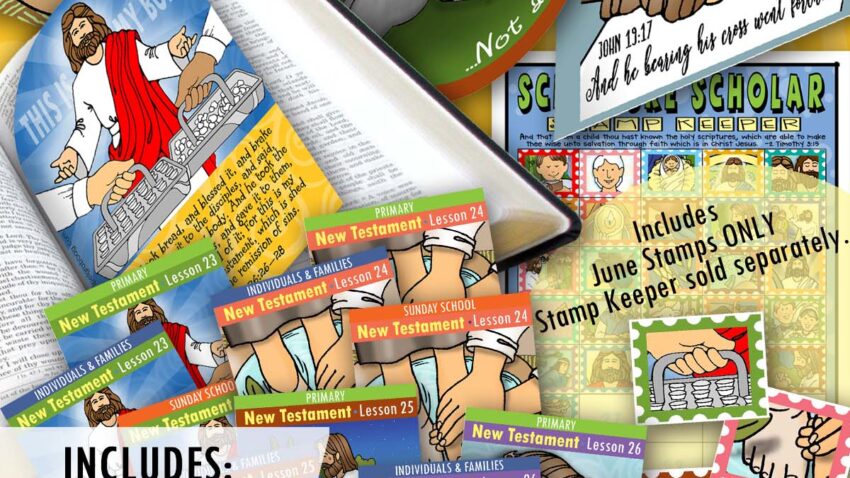 Come Follow Me - June - New Testament SCRIPTURE SCHOLARS bundle