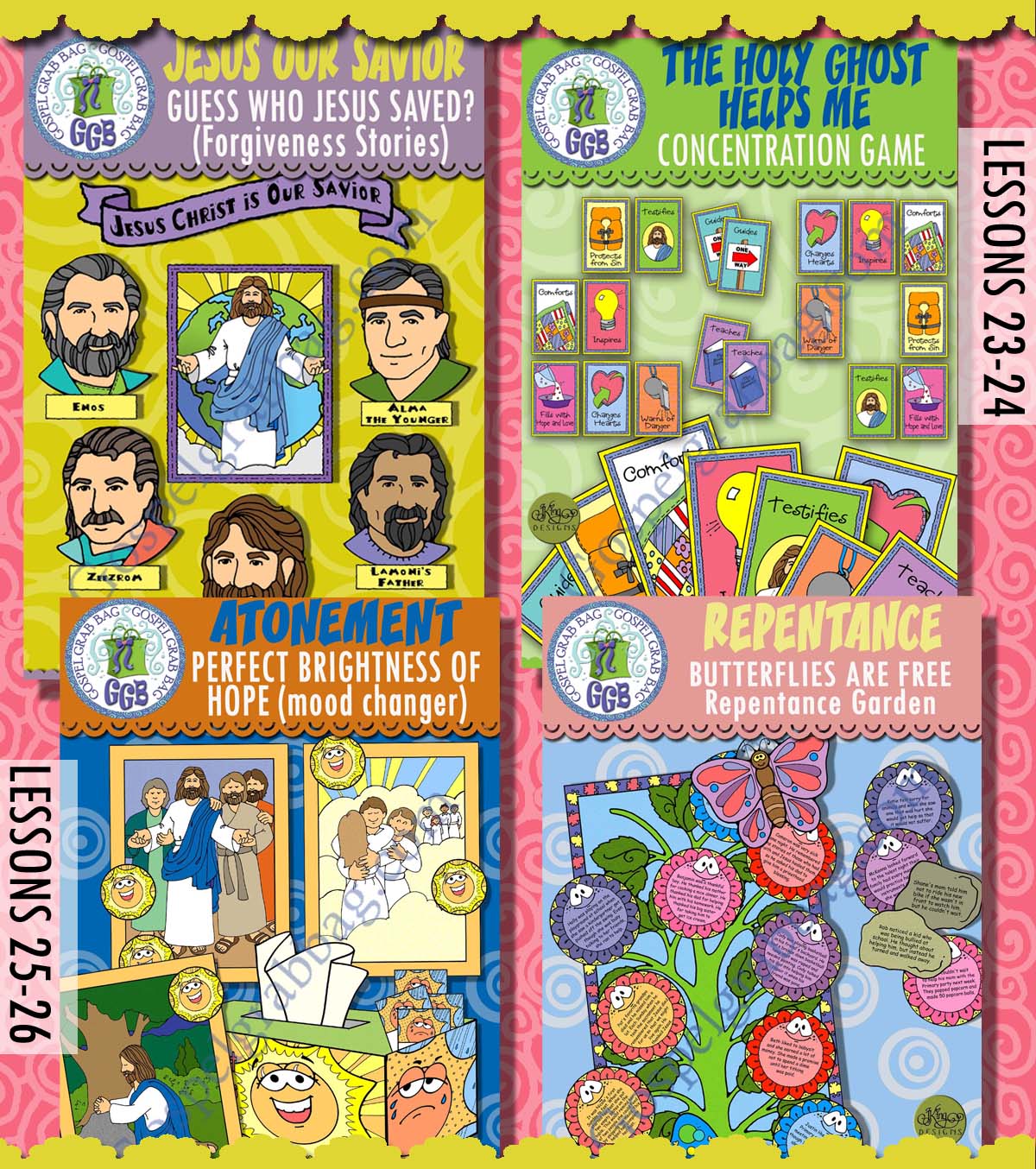 Ages 8-11 Come Follow Me - New Testament - June - Lesson Activities