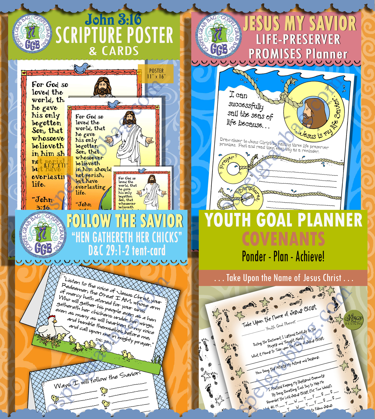 "Not My Will, but Thine, Be Done" Sunday School Activities for Come Follow Me