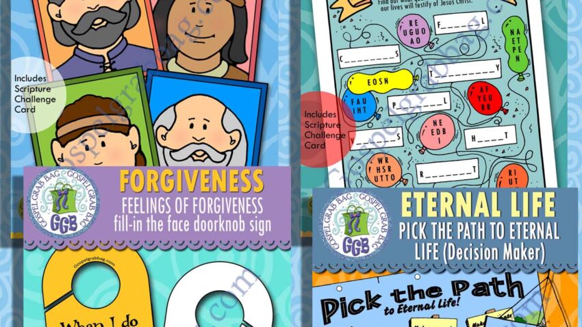 "It Is Finished" Sunday School Activities for Come Follow Me