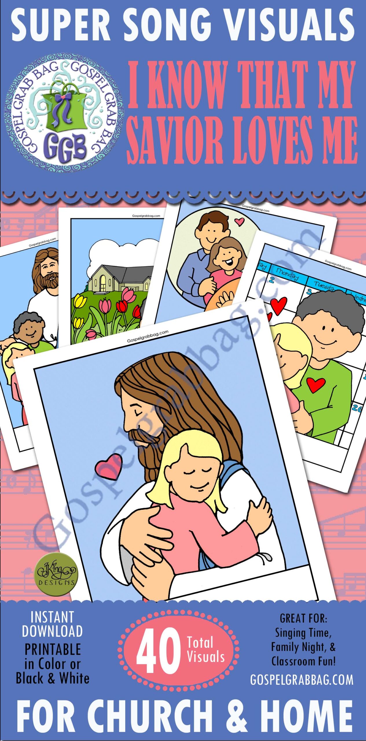 SINGING TIME I Know That My Savior Loves Me SONG VISUALS