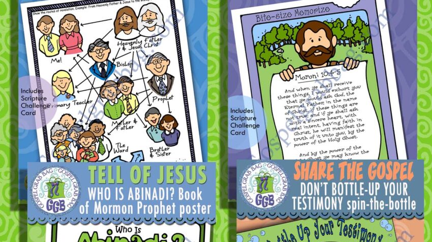 "Ye Shall Be Witnesses unto Me" Come Follow Me - 4 Activities for Lesson Topics