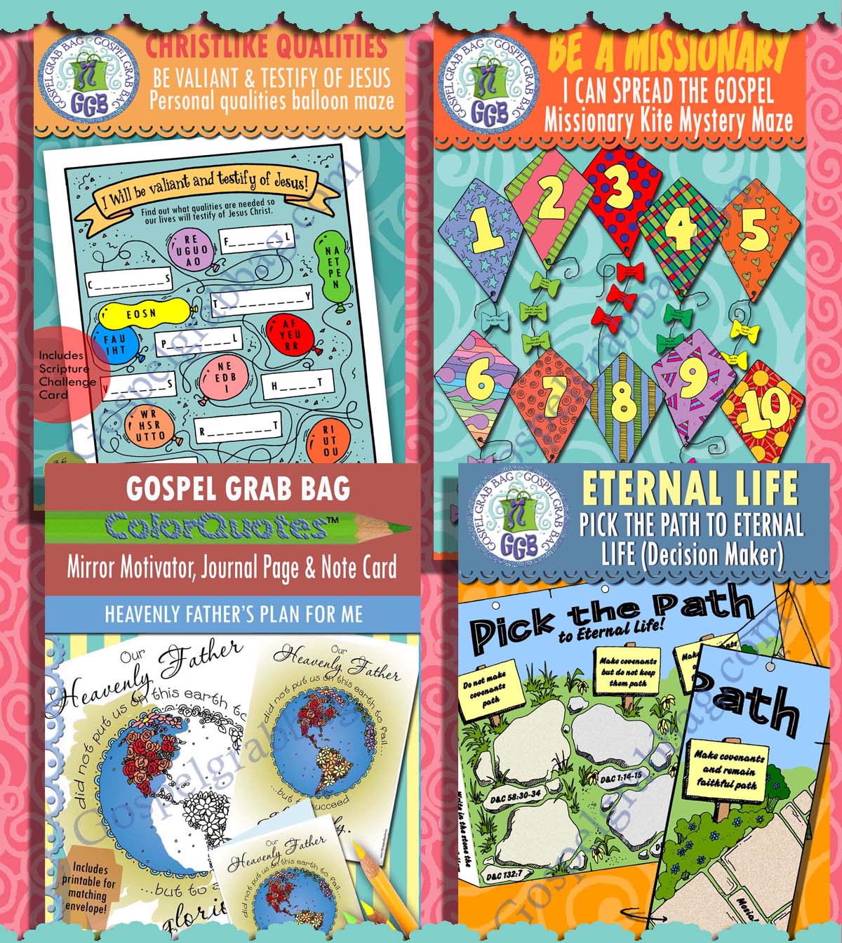 "THE LORD HAD CALLED US FOR TO PREACH THE GOSPEL" Come Follow Me - 4 Activities for Lesson Topics - YOUTH Sunday School