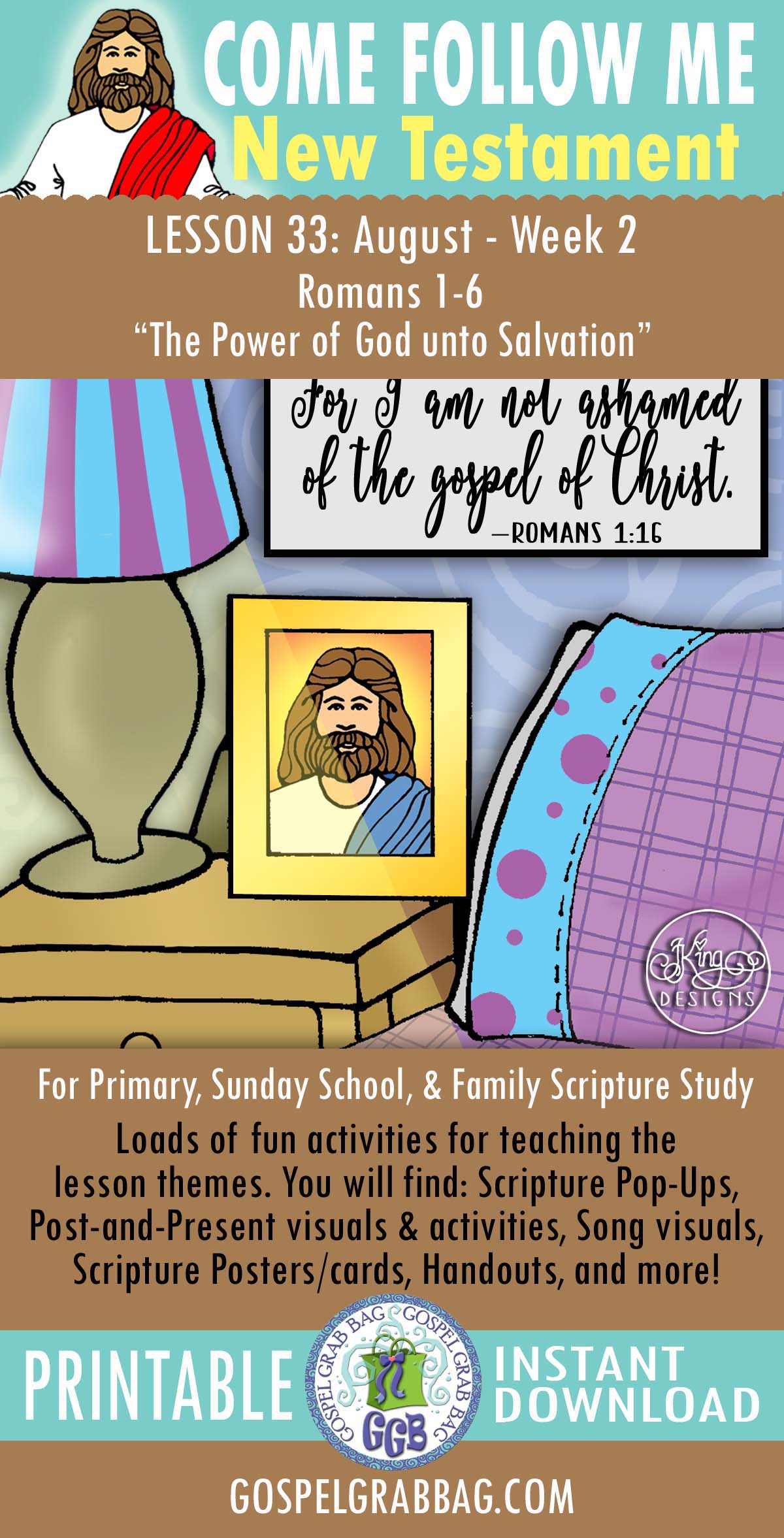 "The Power of God unto Salvation" Lesson Activities