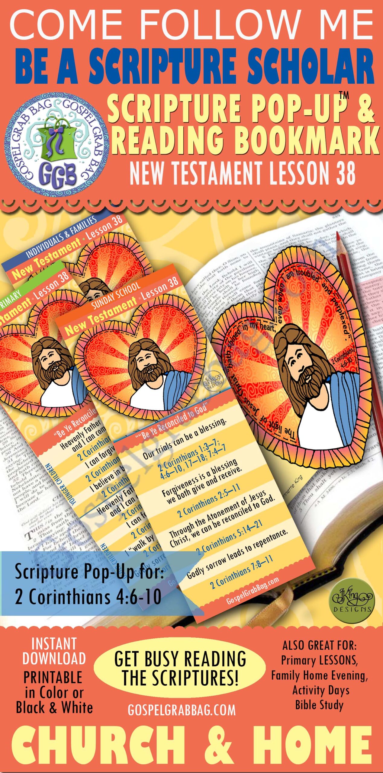 "Be Ye Reconciled to God" Scripture Scholars 2 Corinthians 1-7 - Come Follow Me