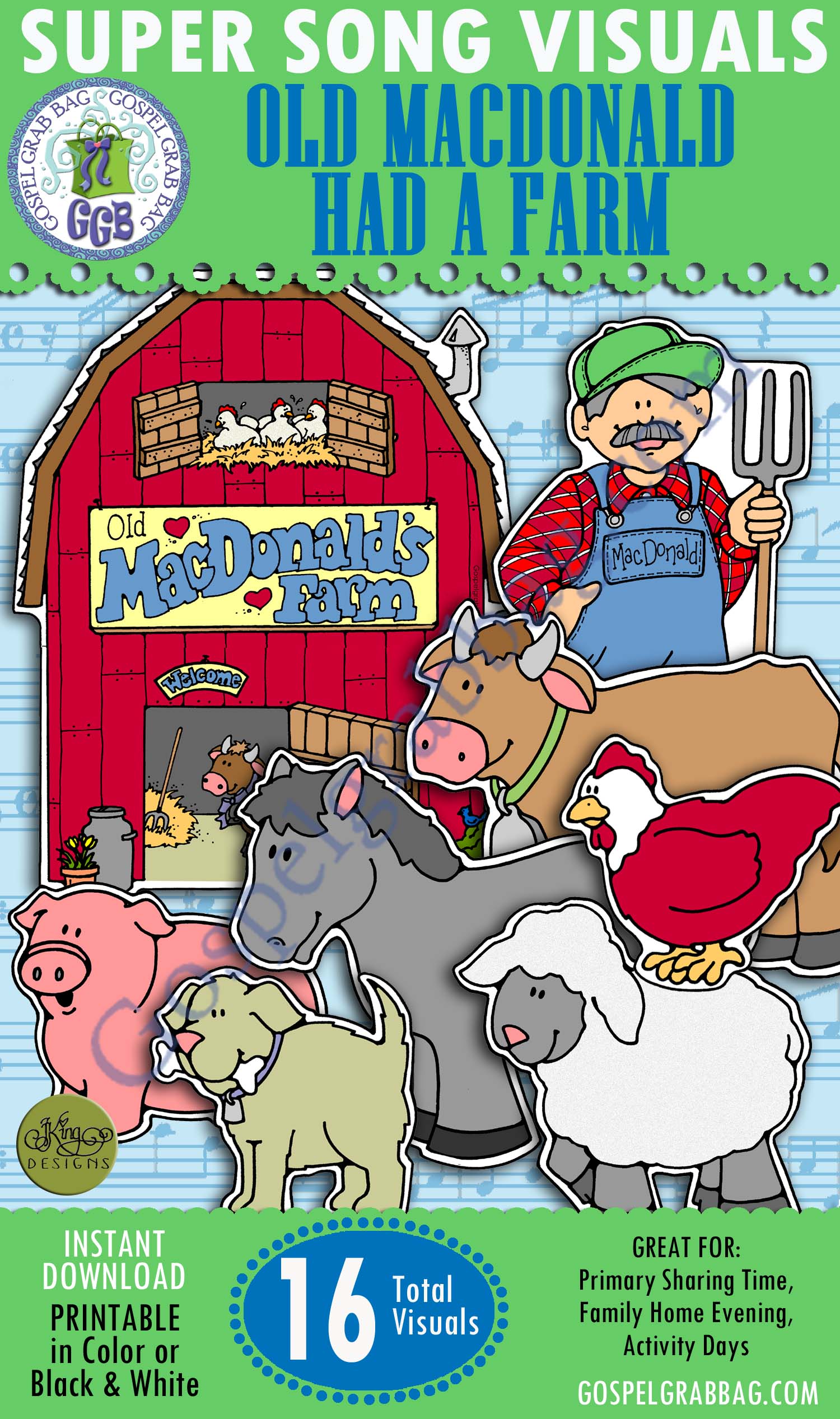 Old MacDonald Had a Farm SONG VISUALS