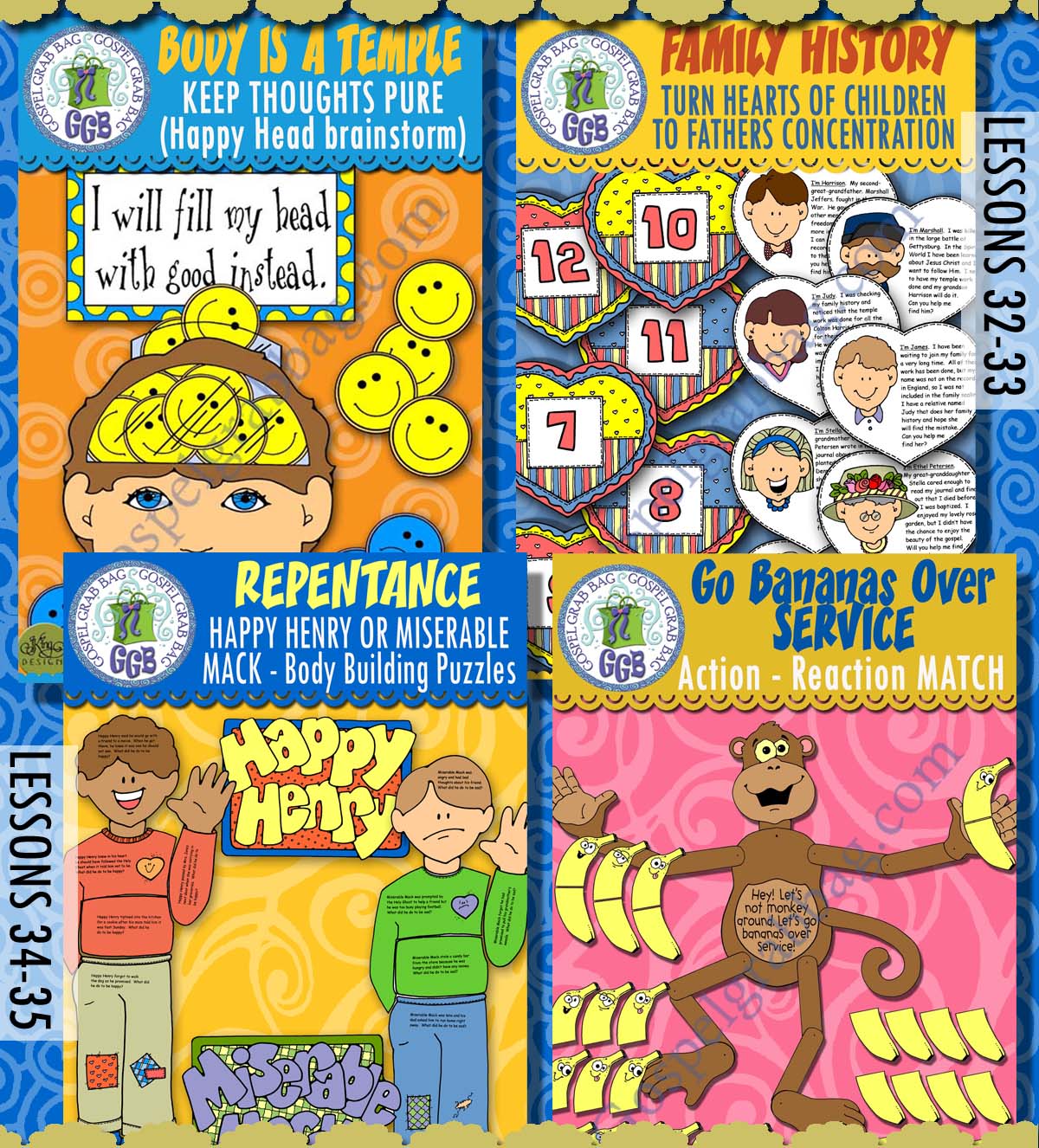 Post-and-Present Activities for Come Follow Me - New Testament - September