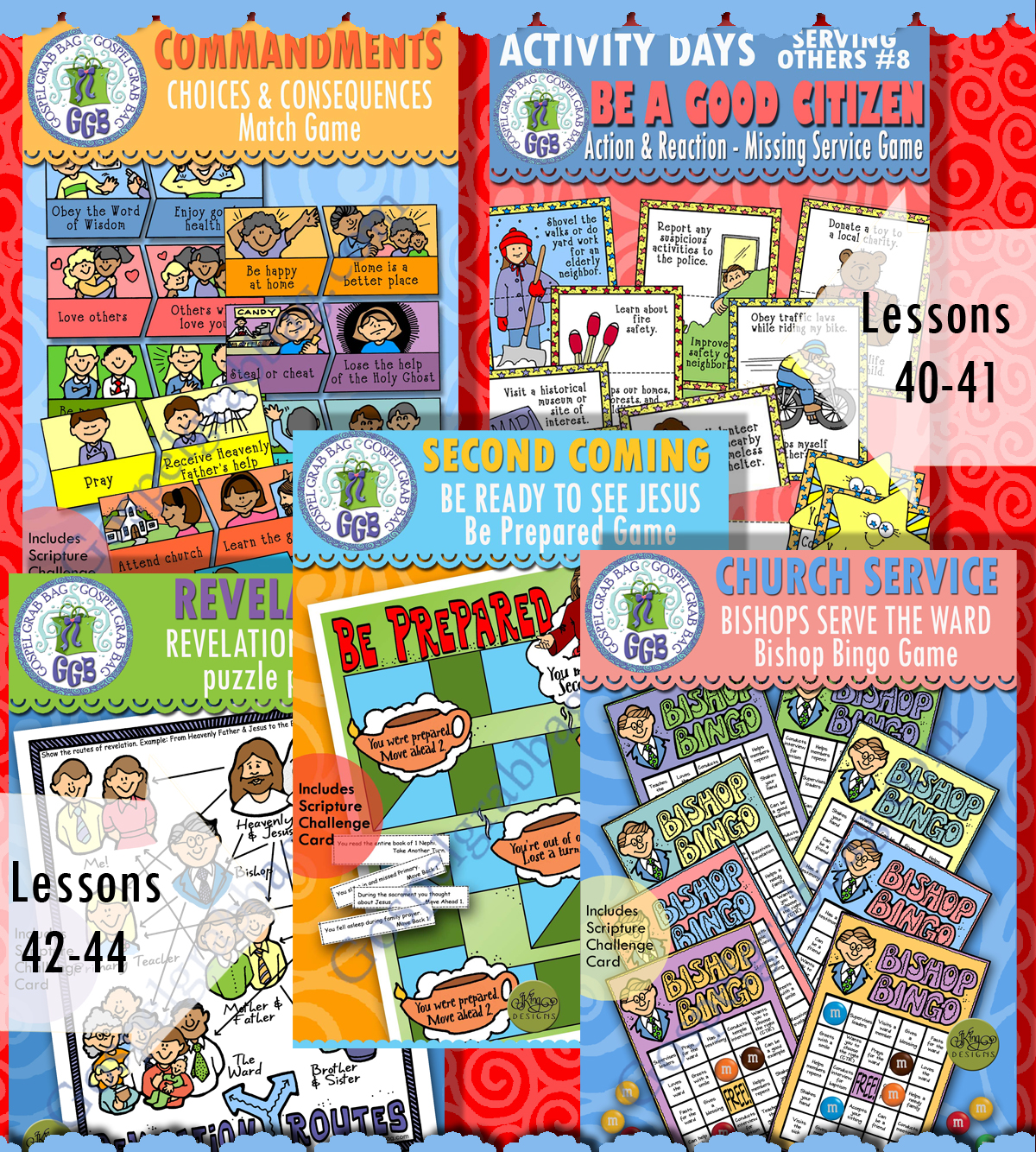 PRIMARY Ages 8-11 Activities For Come Follow Me, New Testament - October