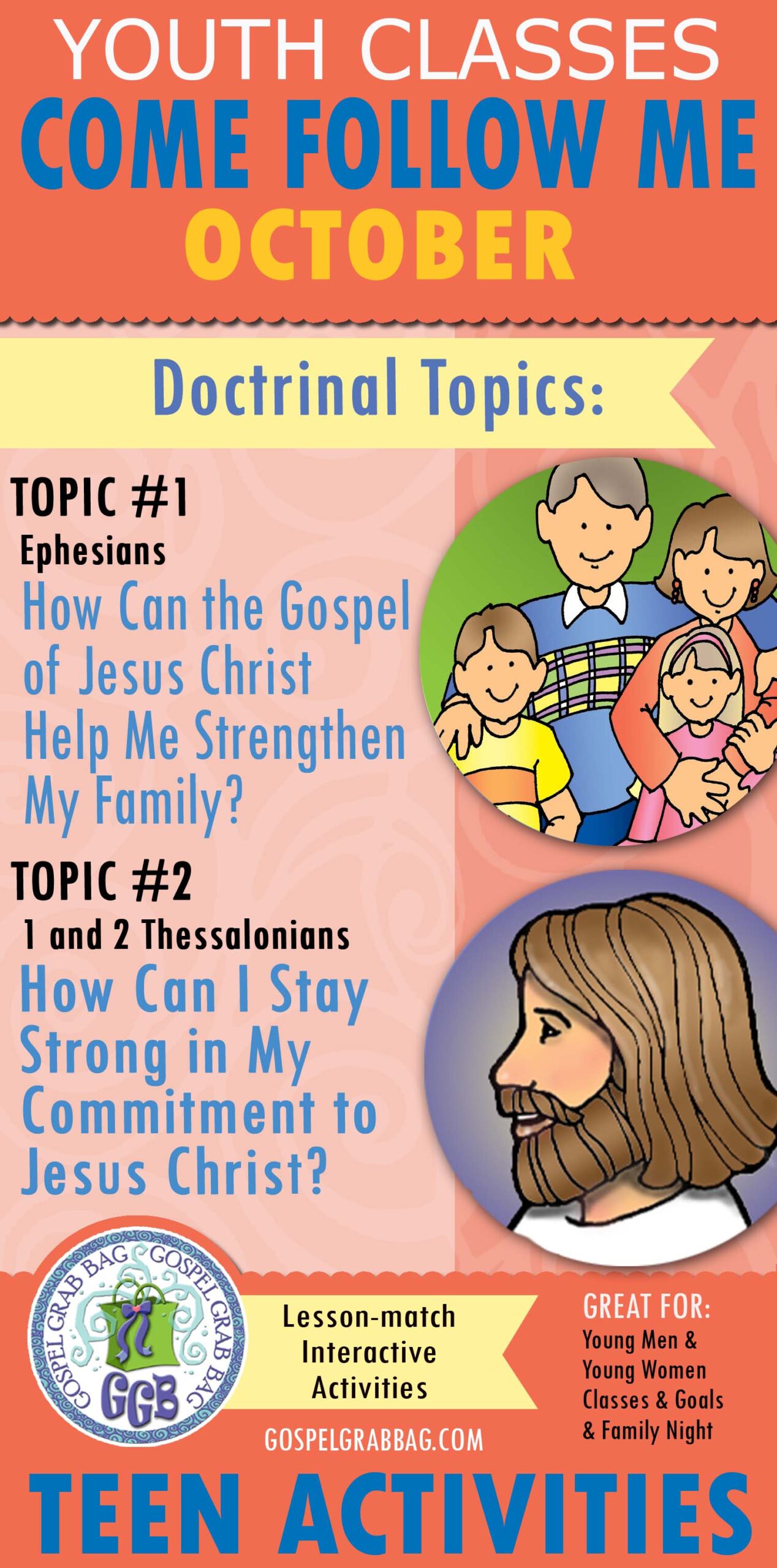Youth Doctrinal Class ACTIVITIES FOR October 2023
