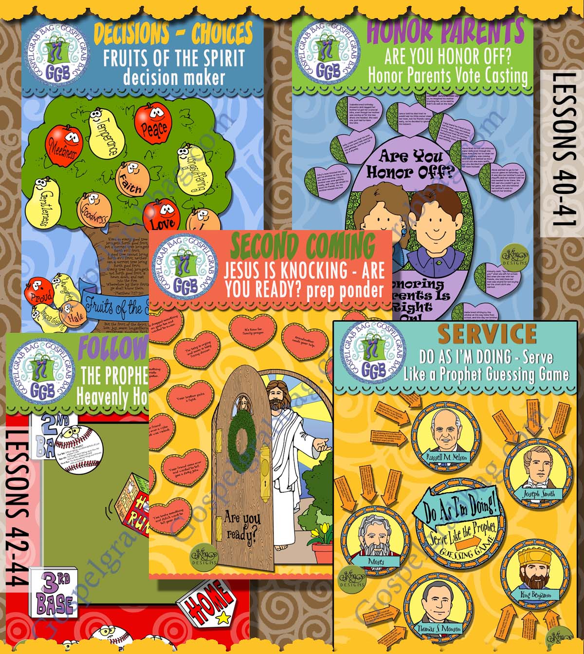 PRIMARY Post and Present Activities FOR Come Follow Me Activities for New Testament - October