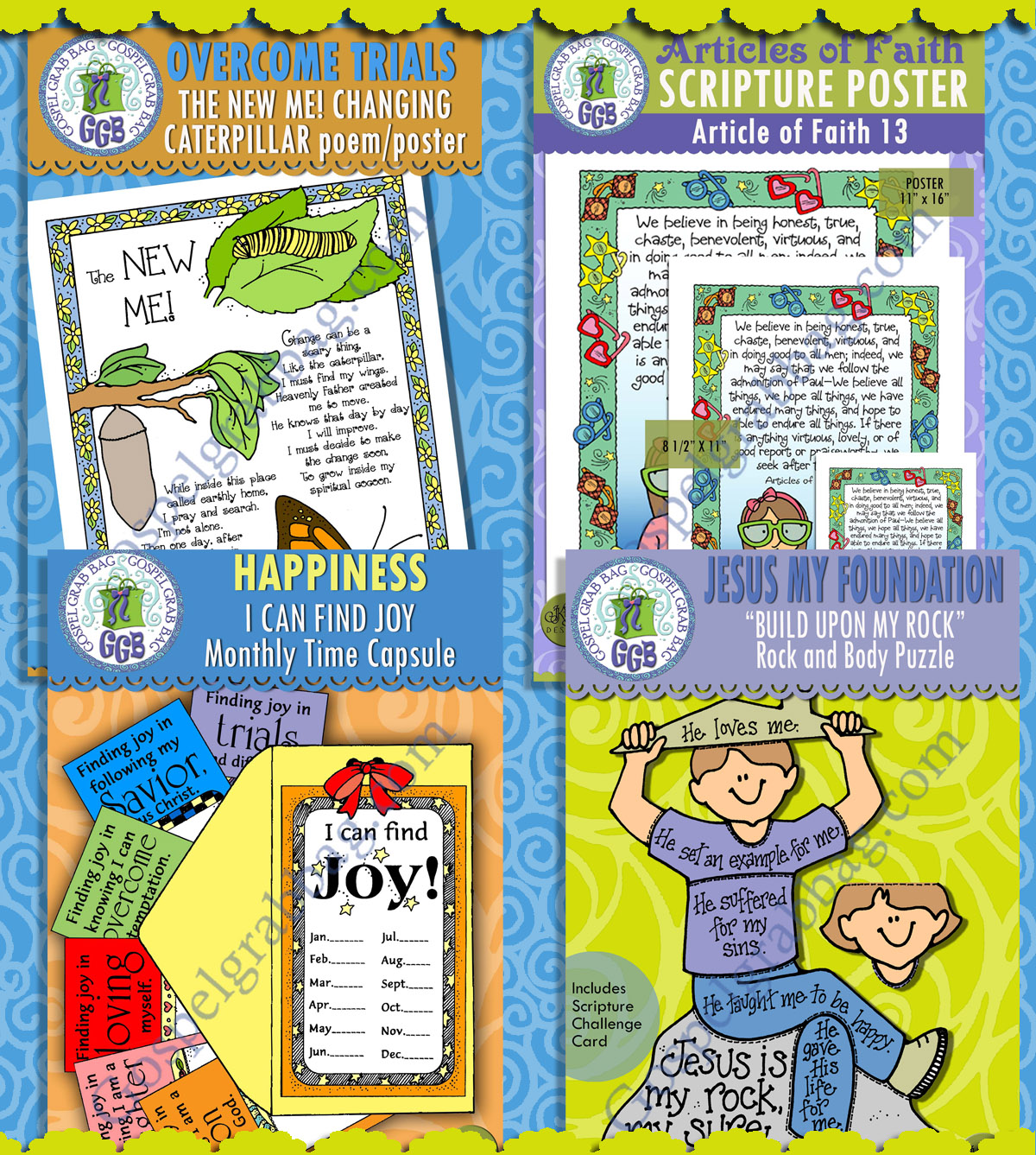 "I Can Do All Things through Christ Which Strengtheneth Me" Sunday School lesson activities