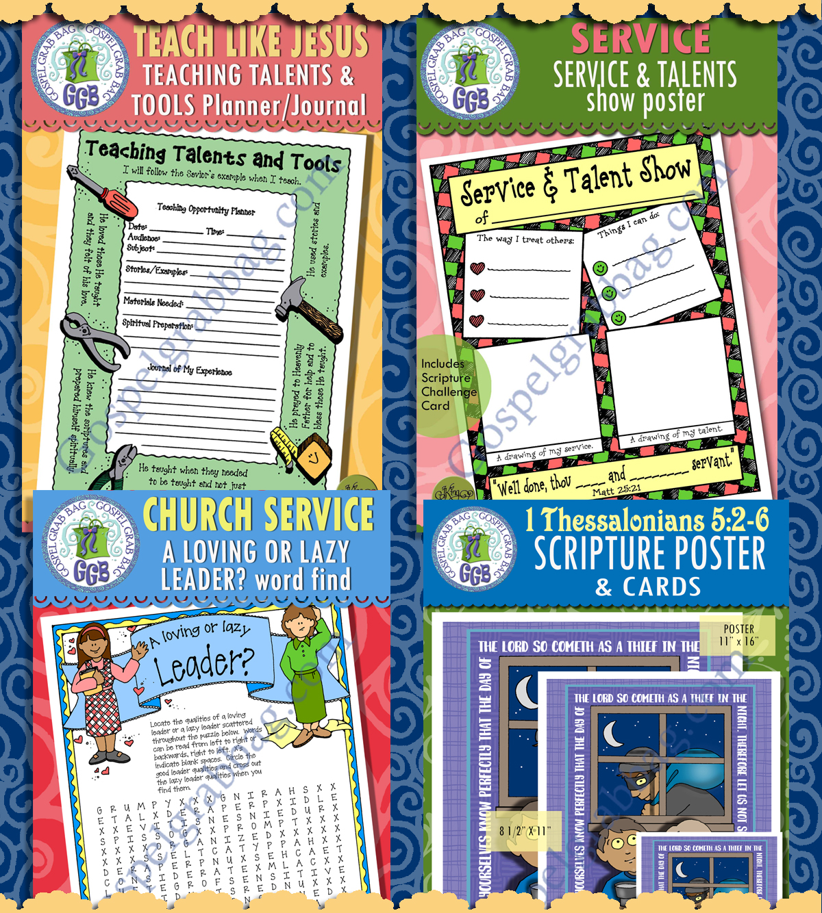 "Perfect That Which Is Lacking in Your Faith" Sunday School lesson activities