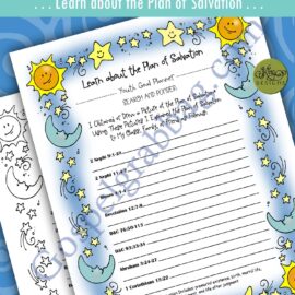 Youth Goal Planner - Plan of Salvation