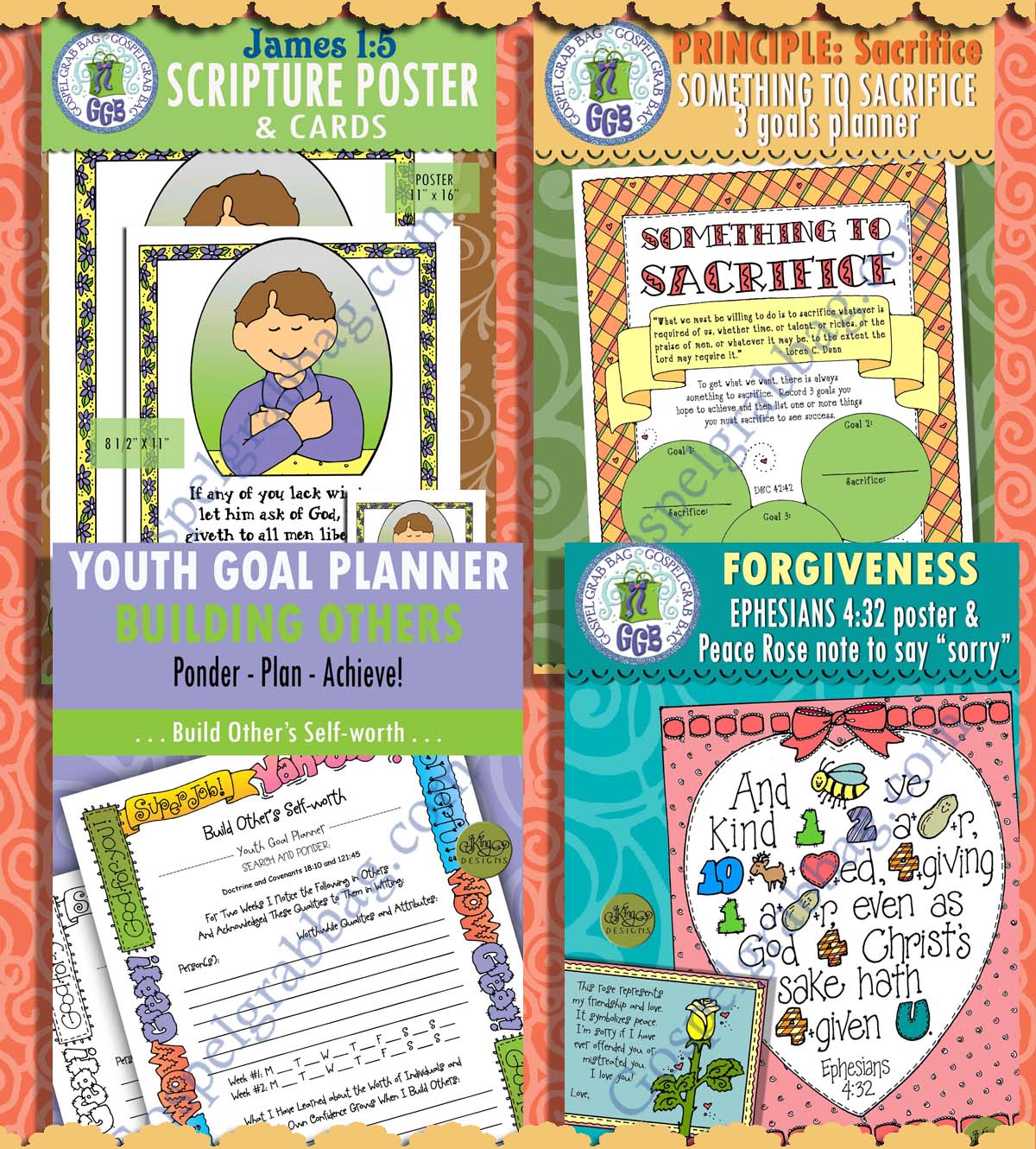 SUNDAY SCHOOL ACTIVITIES FOR Come Follow Me, New Testament - November Bundle 3