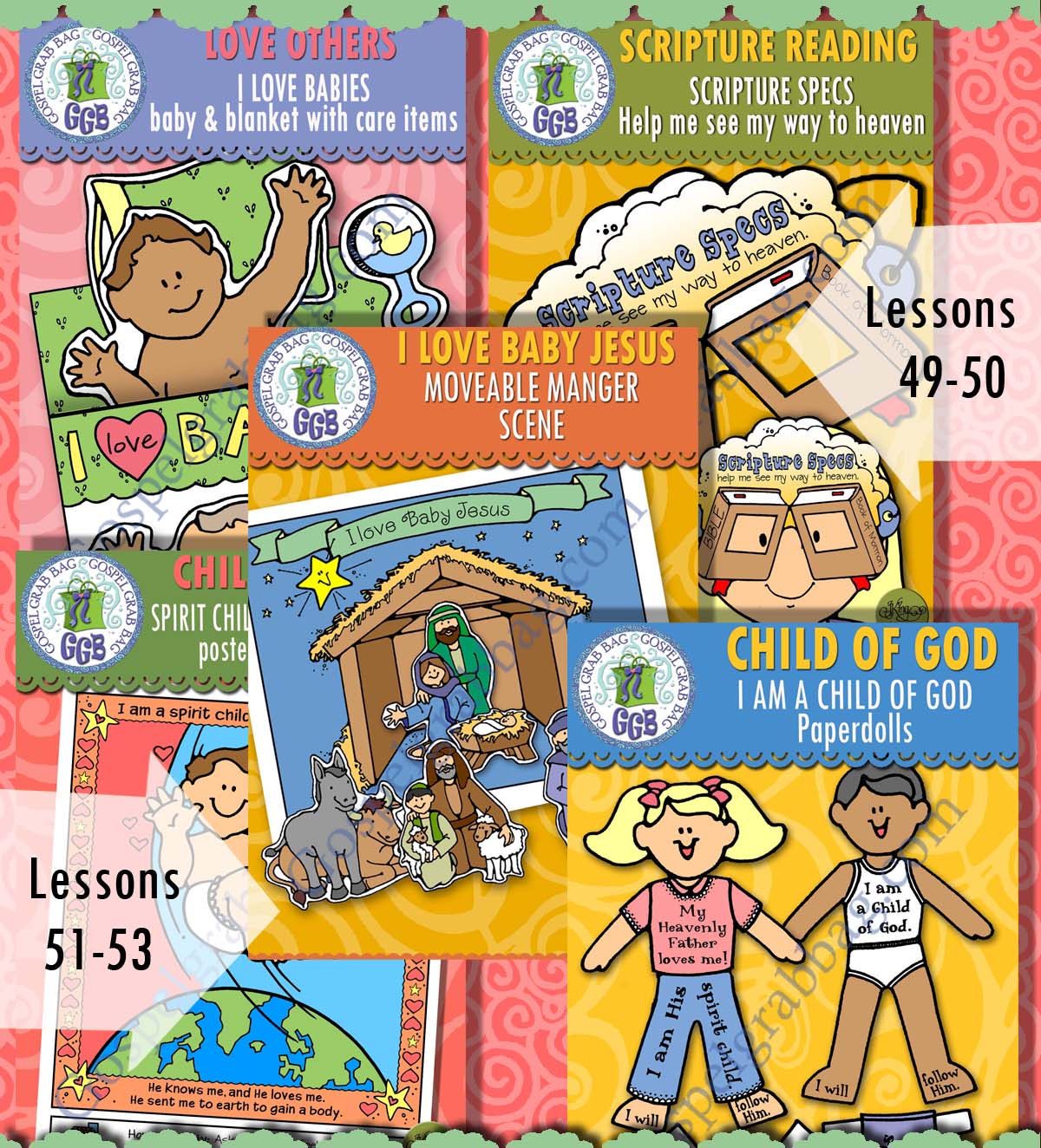 COME FOLLOW ME Ages 1-5 bundle DECEMBER New Testament