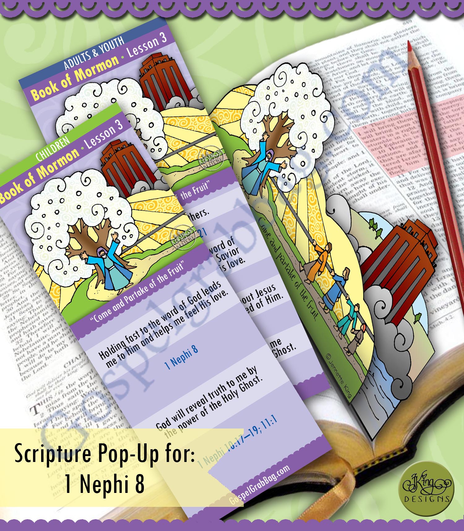 "Come and Partake of the Fruit" Scripture Scholars COME FOLLOW ME - Book of Mormon lesson 3 - January week 3
