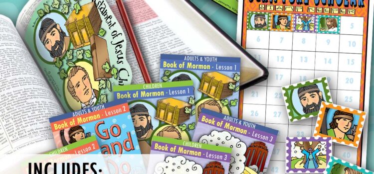 Scripture Scholars BUNDLE for January - Book of Mormon - Come Follow Me weeks 1-4