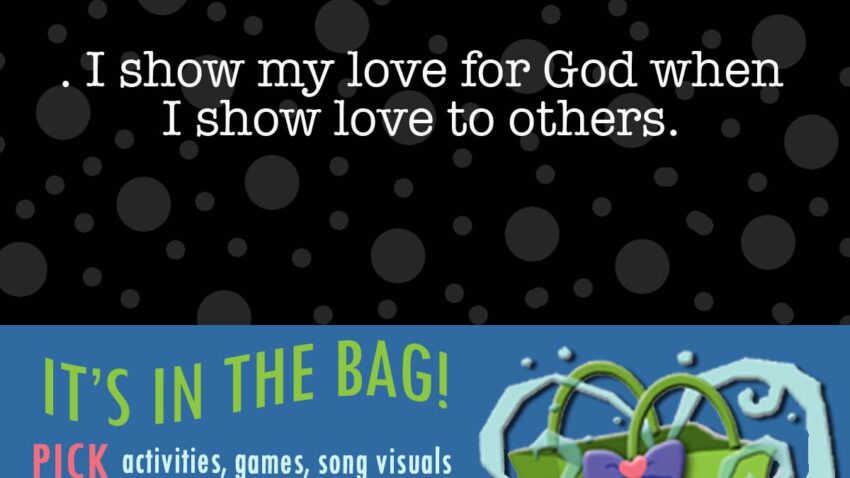 “God Is Love” lesson activities for COME FOLLOW ME - New Testament December