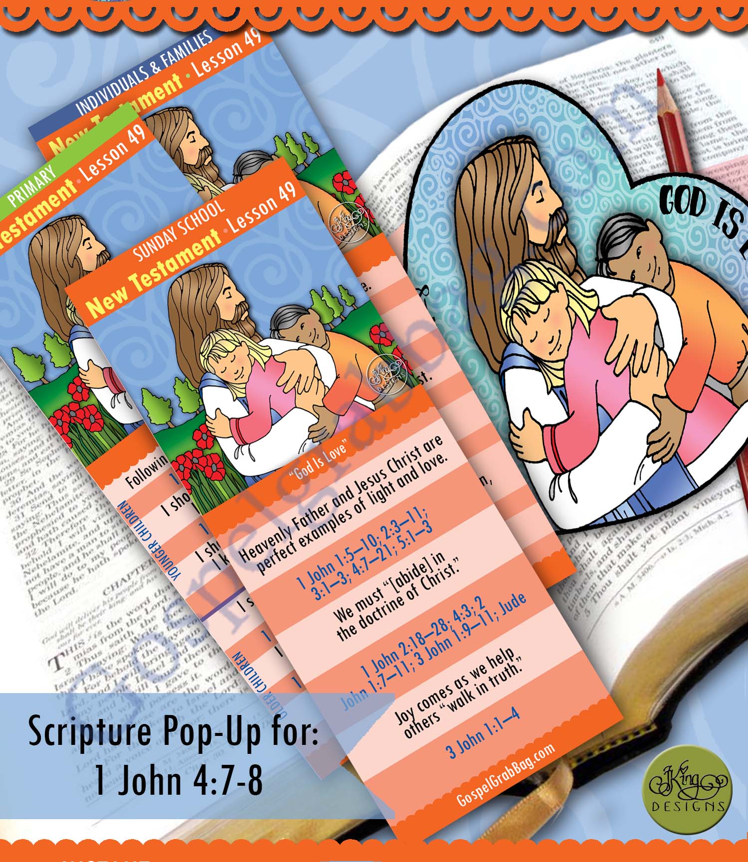 "God Is Love" Come Follow Me - December (week 1) - Scripture Scholars