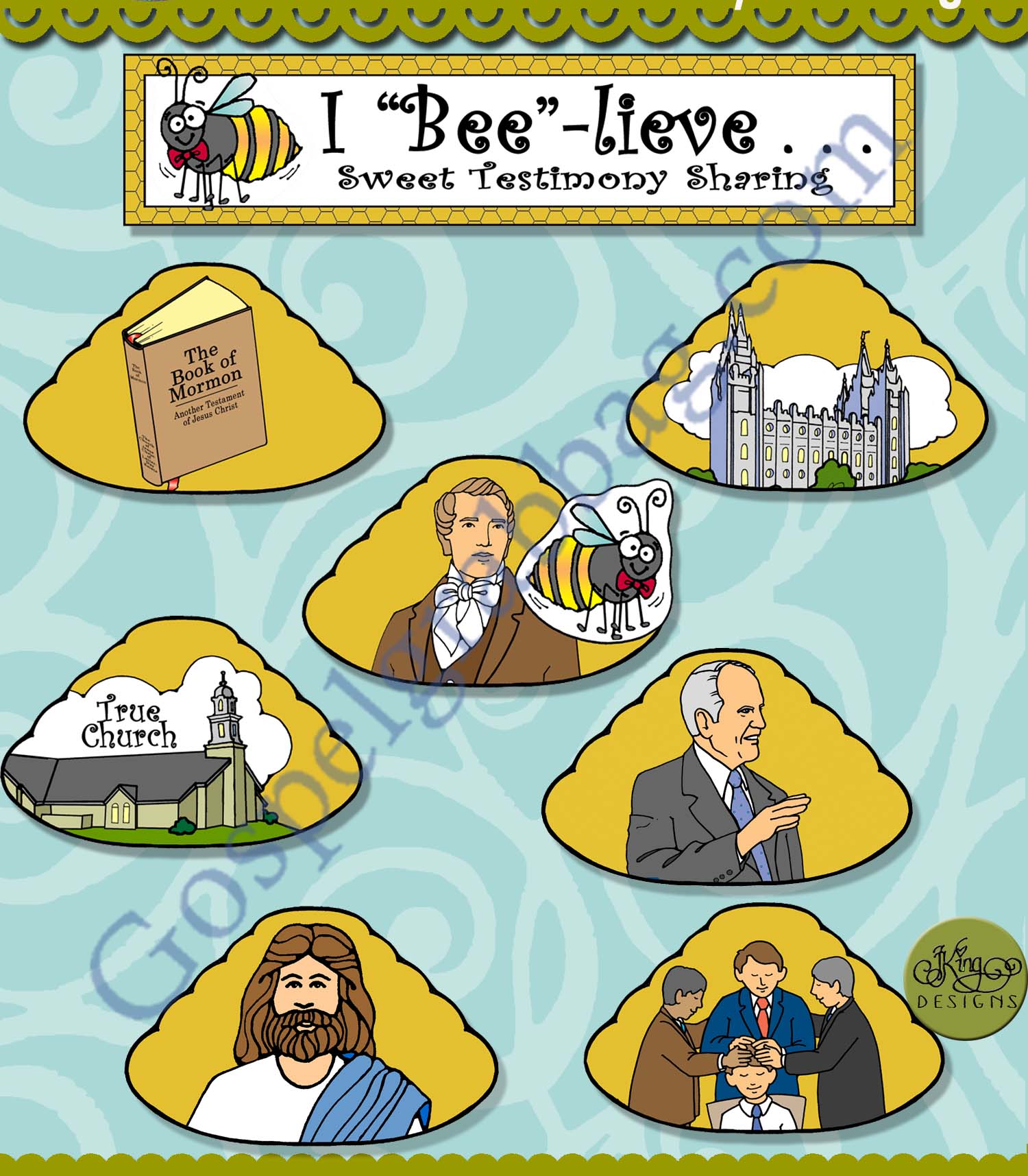 I BEE-LIEVE SWEET TESTIMONY Post-and-Present Activity