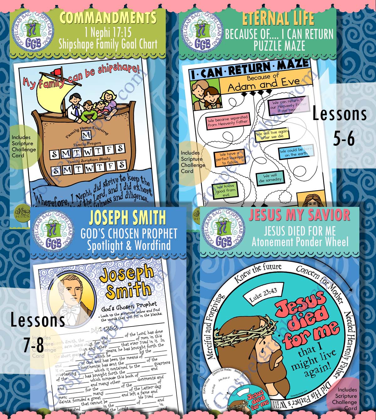 Ages 8-11 Activities COME FOLLOW ME January BOOK OF MORMON For Primary and Home
