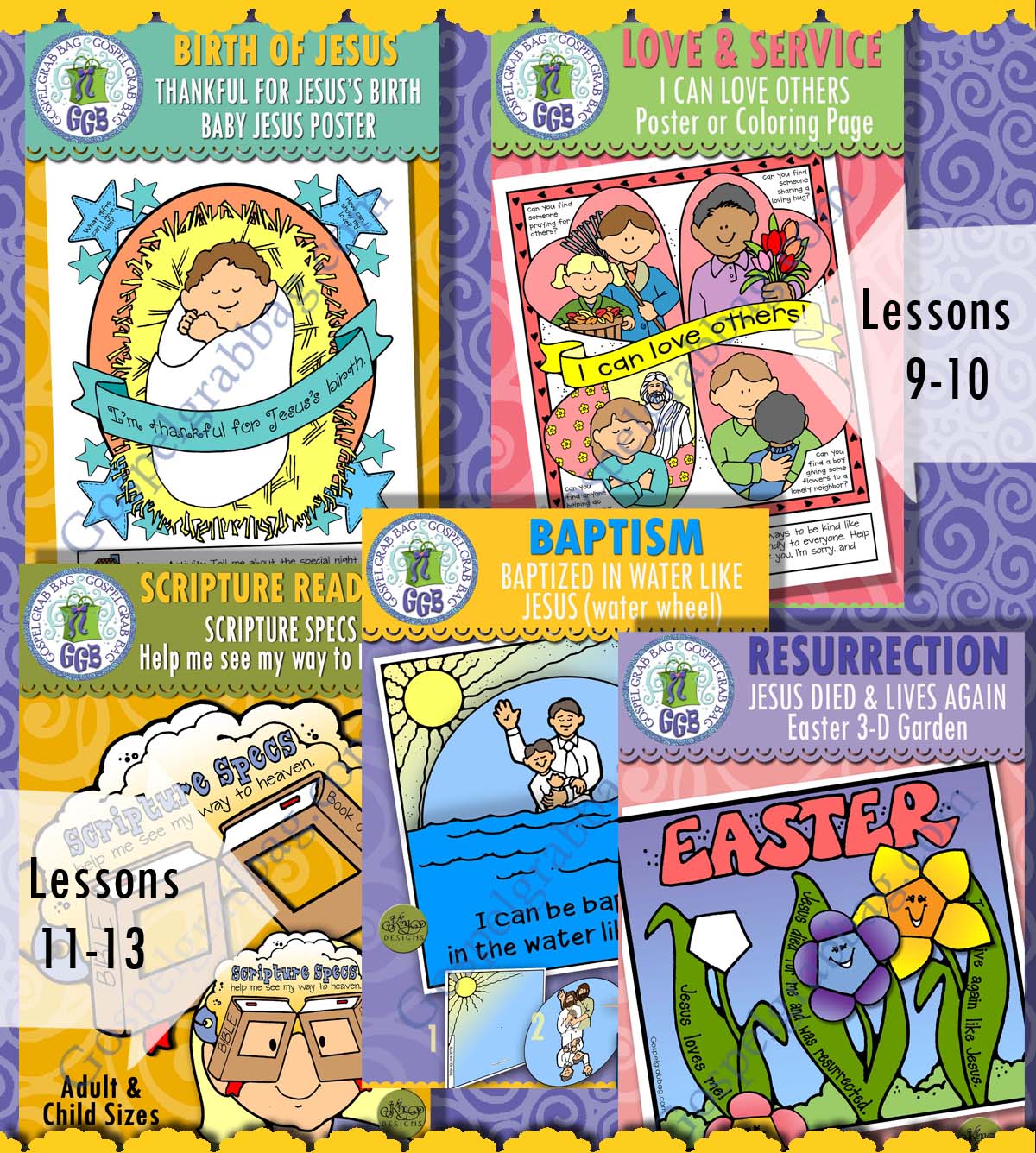 Ages 1-5 Book of Mormon, Come Follow Me lesson activities for March