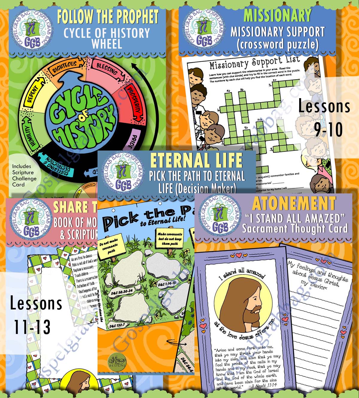 TEEN Book of Mormon, Come Follow Me lesson activities for March - Sunday School and youth classes
