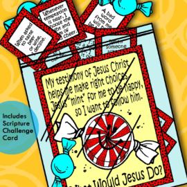 TESTIMONY & CHOICES Activity What Would Jesus Do? choice situation sack (Jacob & Sherem Jacob 7: 1-25)