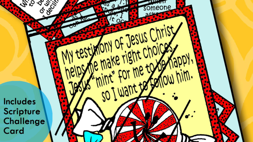 TESTIMONY & CHOICES Activity What Would Jesus Do? choice situation sack (Jacob & Sherem Jacob 7: 1-25)