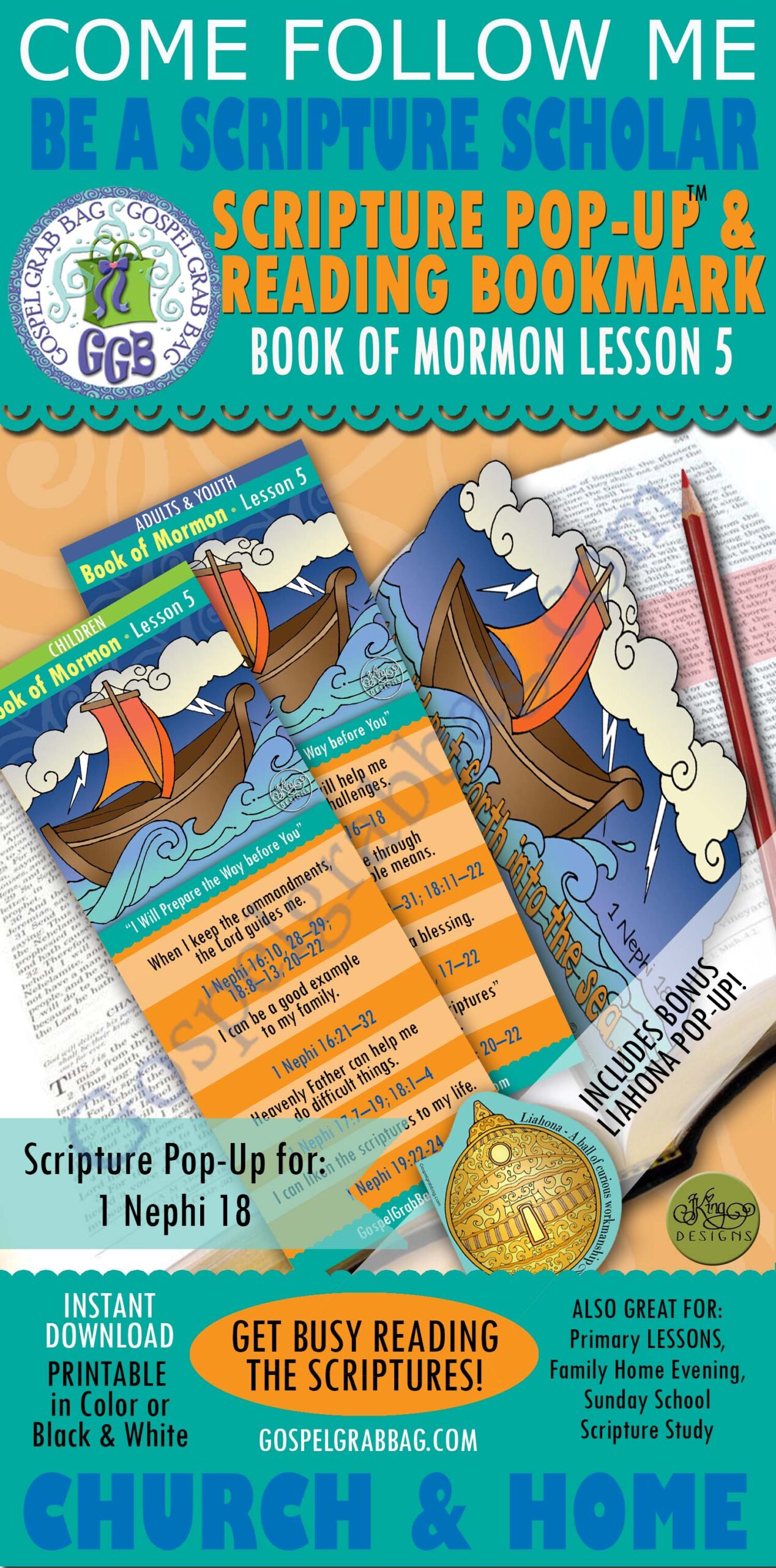 BOOK OF MORMON Scripture Scholars FEBRUARY week #1 “I Will Prepare the Way before You”