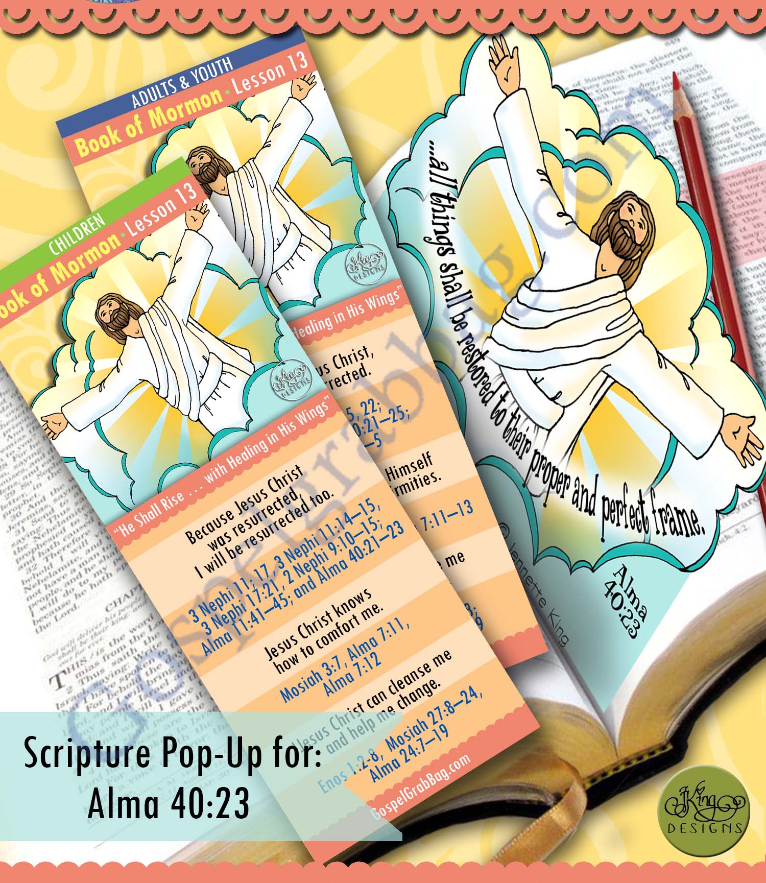 “He Shall Rise … with Healing in His Wings” Lesson Activities SCRIPTURE SCHOLARS