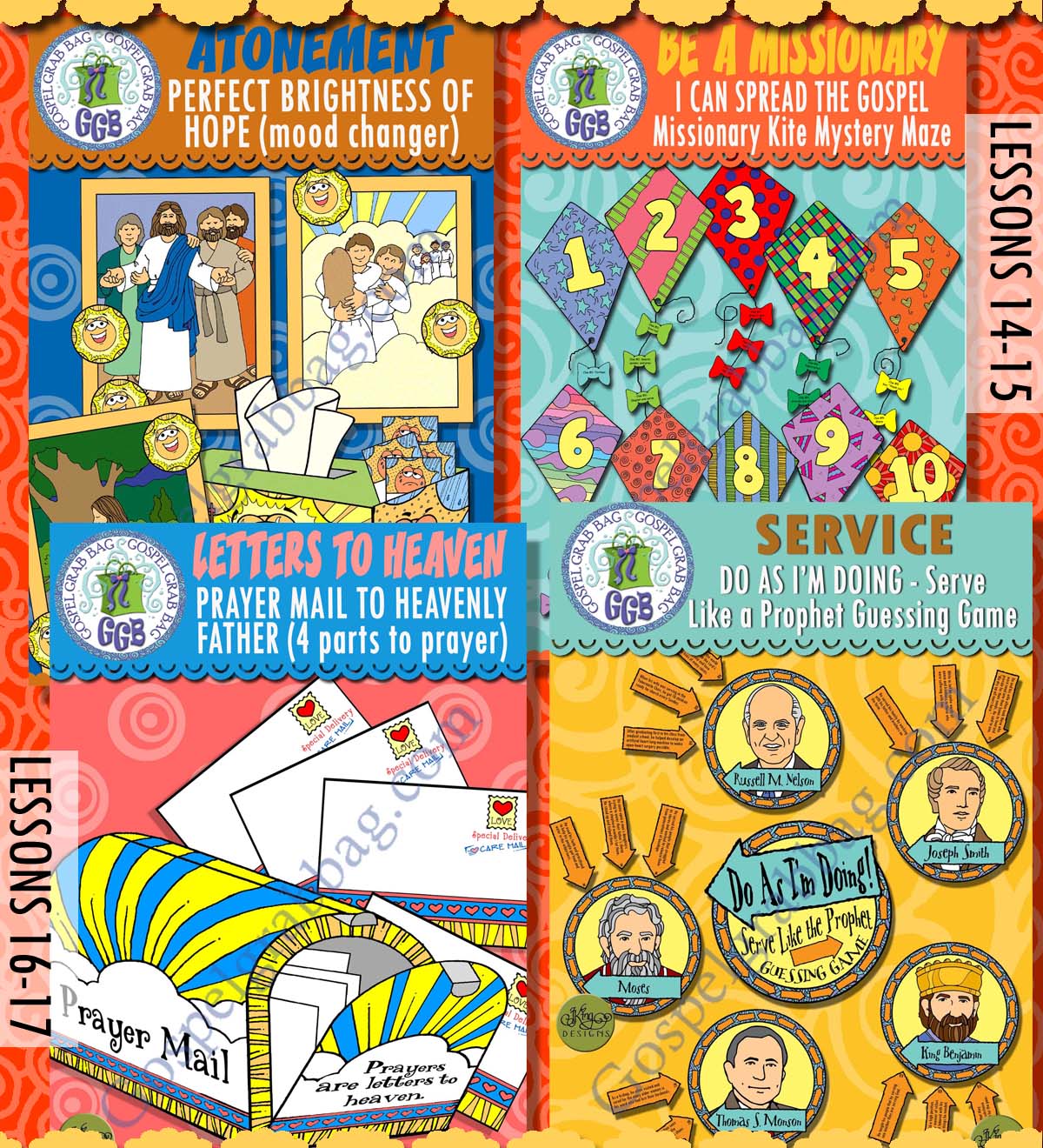 Post-and-Present Activities for COME FOLLOW ME April Book of Mormon