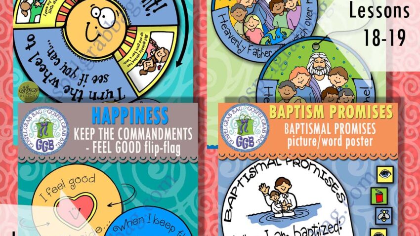 Come Follow Me - May bundle Ages 4-7 BOOK OF MORMON Activities