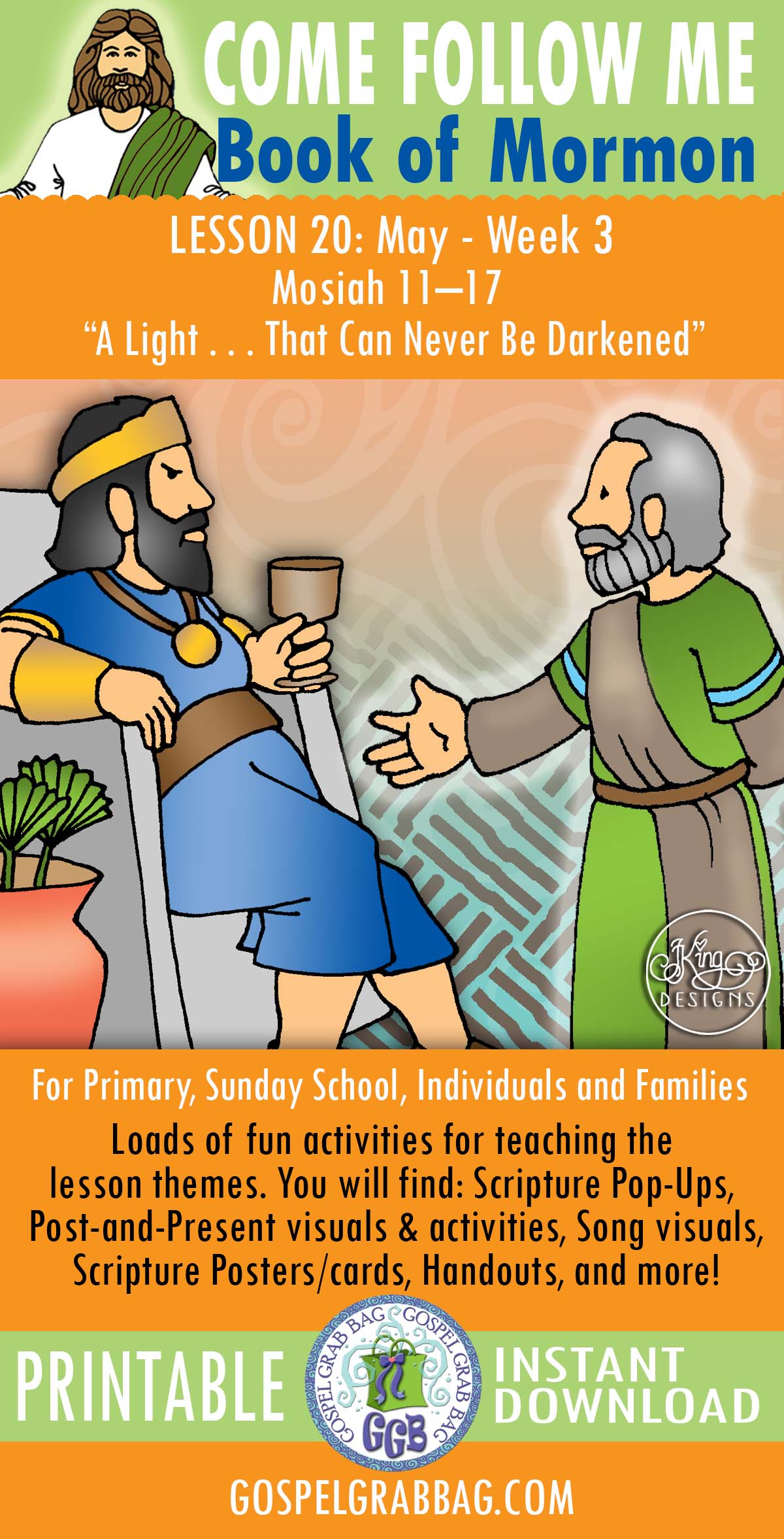 "A Light ... That Can Never Be Darkened" Primary, Sunday School, and family