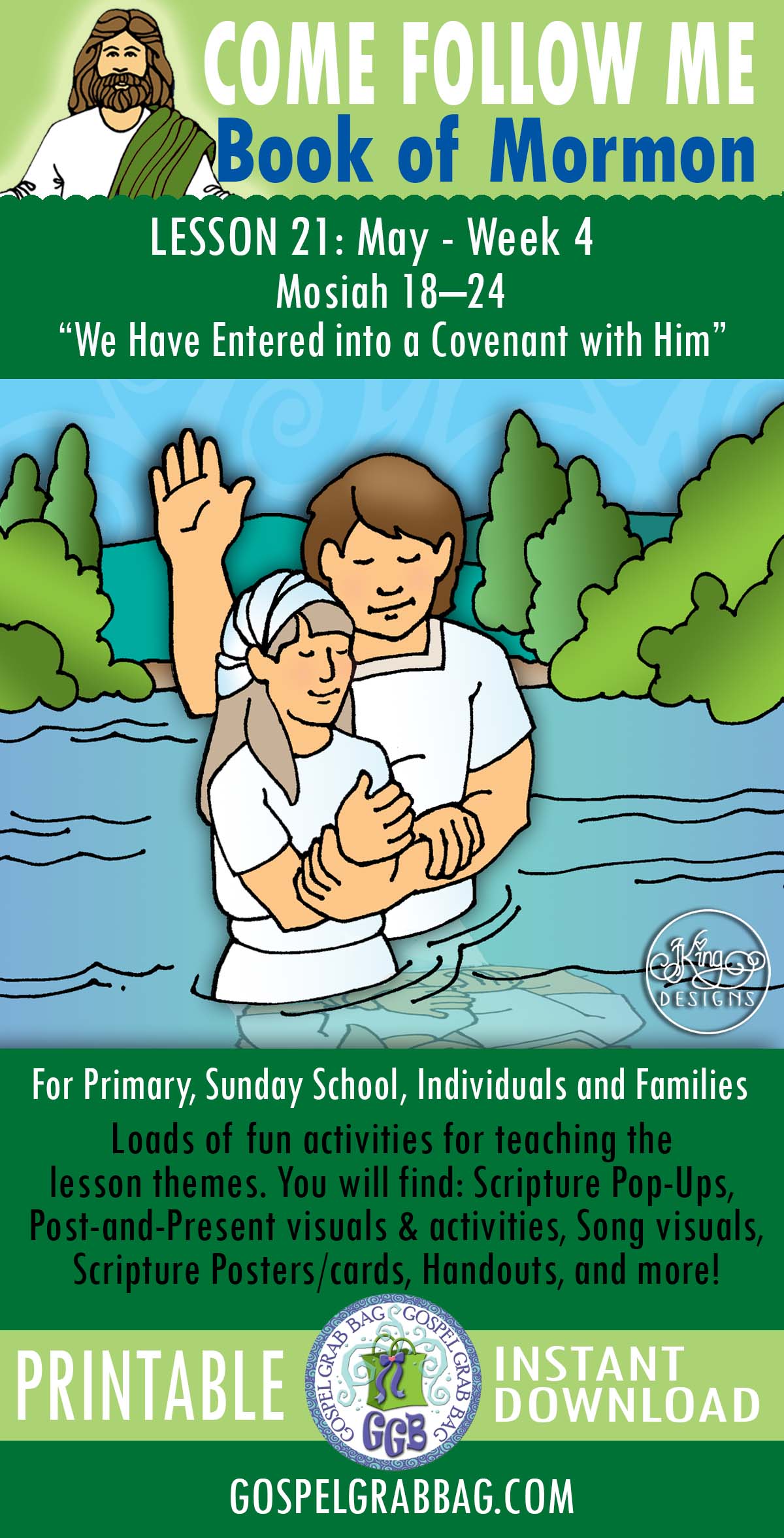 "We Have Entered into a Covenant with Him" Primary, Sunday School, and family