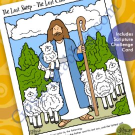 PARABLES OF JESUS find the pictures activity