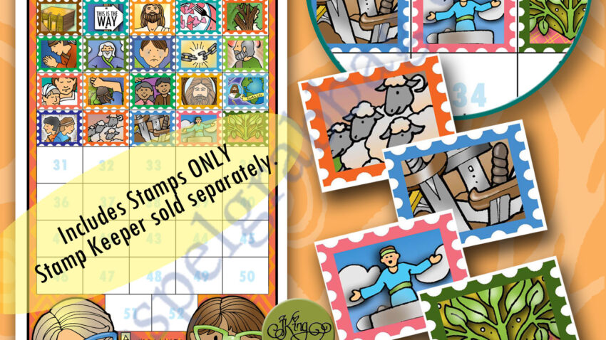 SCRIPTURE SCHOLARS bundle for July (weeks 1-4) - Book of Mormon - Come Follow Me (scripture reward stamps) July Book of Mormon